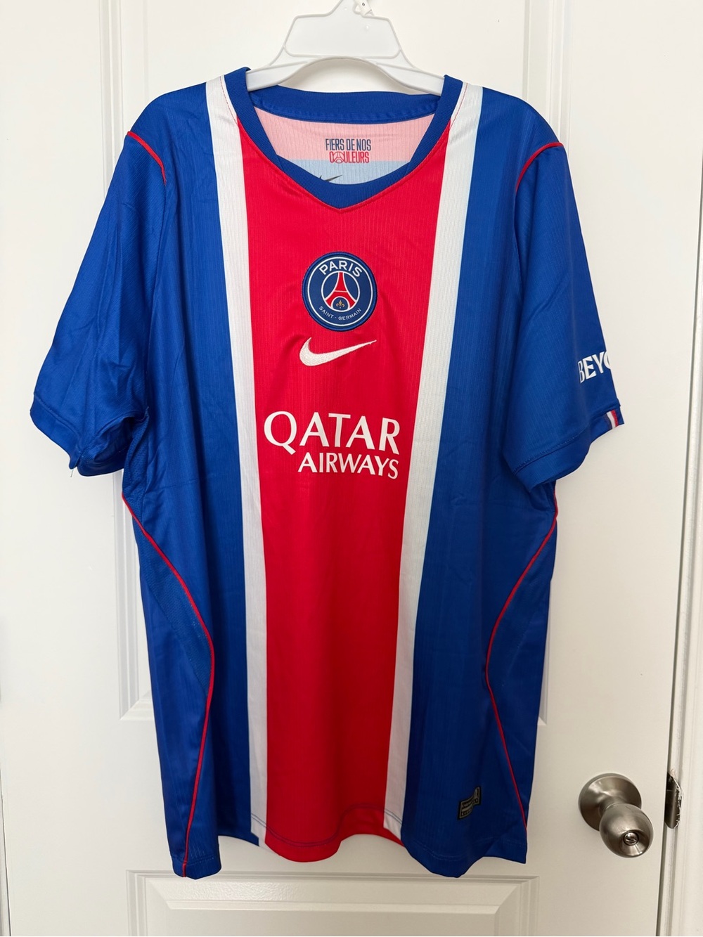 Nike PSG Home Soccer Jersey - Blue & Red